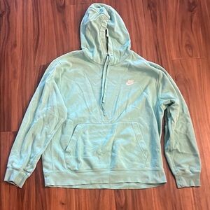 Nike Men's Aqua Hoodie Sweater